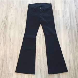 J Brand flare black jeans